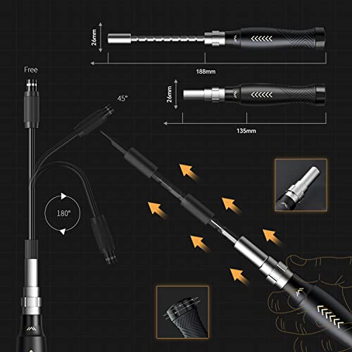 JAKEMY 164 in 1 Precision Screwdriver Set, Laptop Screwdriver Kit, Professional Computer Screwdriver Repair Tools with T5 T6 Torx Screwdriver Bit for MacBook, iPhone, PC, RC, PS5, Watch, Xbox, DIY Fo164 Precision Screwdriver Set