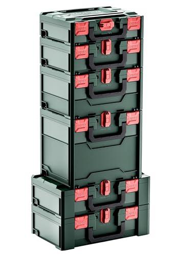Metabo metaBOX 118 for BS/SB, 12 V (626885000) Dimensions: 396 x 296 x 118 mm, Case Volume: 8.4 l, Max. Load Capacity: 125 kg