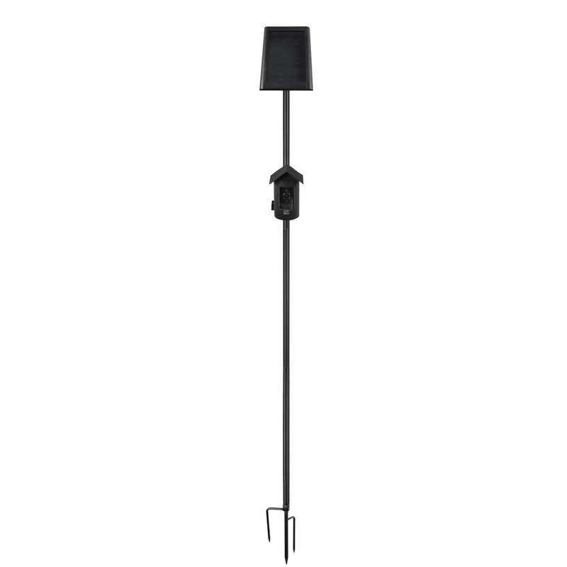 31.49-47.24inch Ground Stake Mount and Weatherproof Silicone Cover Skin Compatible with Stick Up Cam Battery Camera and Solar Panel Ground Stake Mounting Bracket (Black)