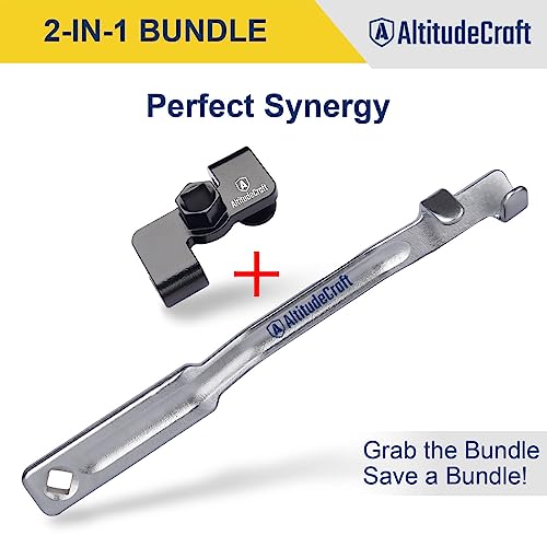 Wrench Extender Set, 1/2-Inch Drive Bar & 13.5-Inch Tool Bar Wrench Extender+Wrench Extender Tool Bar Set