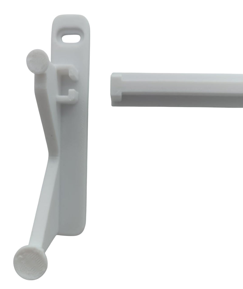 Wall Mount for Fritzbox 7590 AX 7590 7690 Fritz Box 7590 AX | Bracket - 3 Pieces Including Mounting Material Screws and Dowels 1