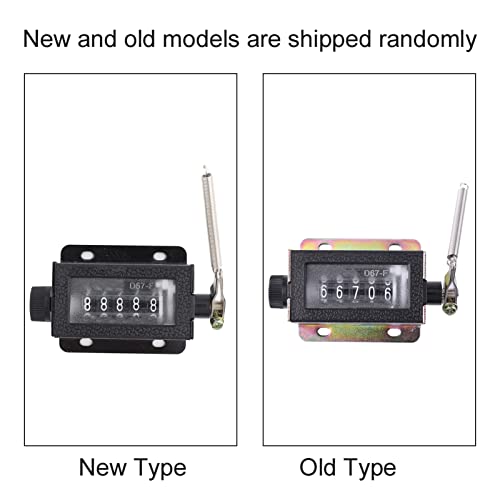 Aramox D67-F 5-Digit Mechanical Hand Counter Resettable
