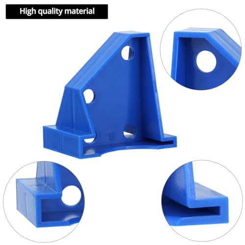QWORK Flooring Spacers, 1/4'' & 1/2'' Gap – 40 PCS Laminate Wood Flooring Tools Installation Spacers for Laminate, Vinyl, Engineered Hardwood, Bamboo & LVT, Floating Floor Installation