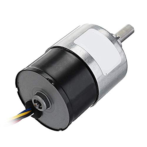 DollaTek DC 12V 37mm Diameter Gearbox Low noise Long life High Torque Brushless DC Gear Motor