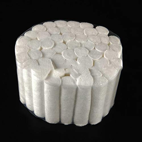 50 White Tooth Cotton Rolls Highly Absorbent Non-Sterile Dentists