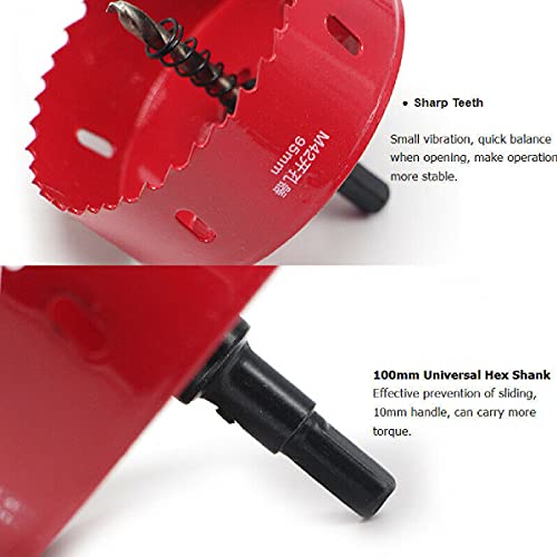 Hole Saws Cutter M42 Bi-Metal 195mm Hole Saw Drill Bit for Wood Plastic Aluminum