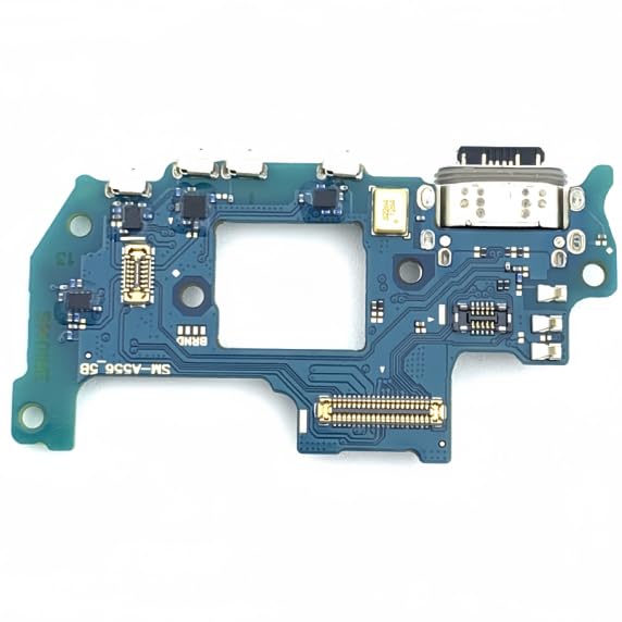 Galaxy A55 5G USB Charging Port Flex Cable Replacement for Samsung Galaxy A55 5G Charger Port Flex Cable Repair Part with Tools SM-A556E/DS