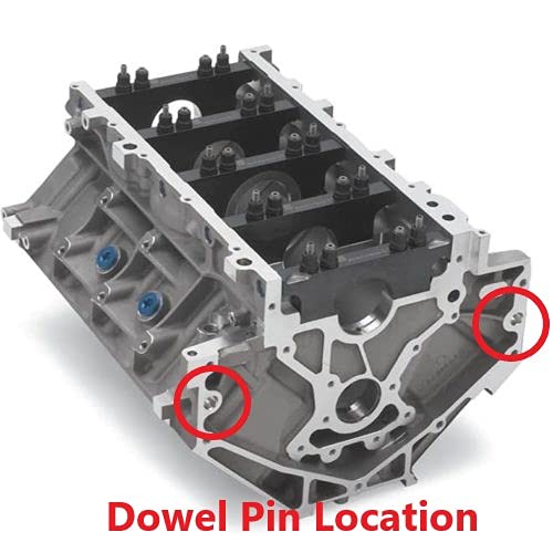 SBC BBC LS LT Bellhousing Alignment Dowel Pins Compatible with Chevy LS LT Small Big Block V8 Engine to Transmission 305 327 350 383 400 427 396 454 502 4.3L 4.8L 5.3L 6.0L LS1 LS3 (OEM Length) OEM Length