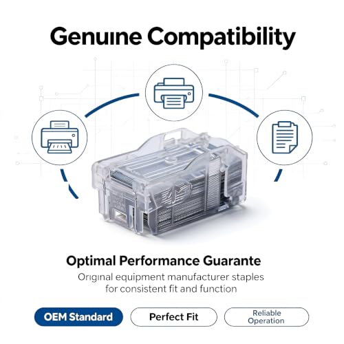 3-Pack 3900 Staple Compatible with Toshiba Staple-3900 Stacker Staples Refills (3 Cartridges x 5,000 Staples Each)