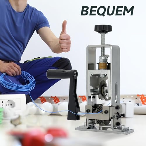 Wire Stripper 1–25 mm Portable Wire Stripper Machine Silver