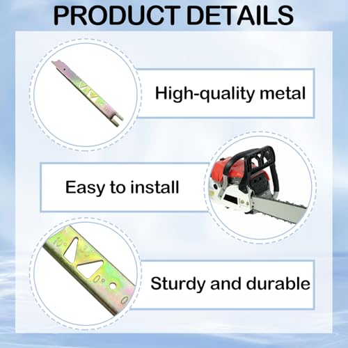 Depth Limiting Gauge for Chainsaws, Professional File Gauge for Chain Maintenance & Precision Increase, Compatible with 1/4 Inch, 3/8 Inch, .325 Inch Pitch Hardened Steel