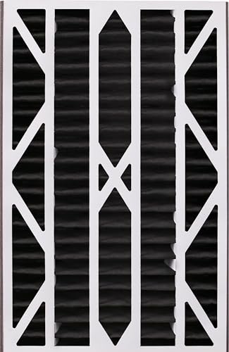 Nordic Pure 16x25x3 Pleated MERV 8 Pure Carbon Air Filter 1 Pack