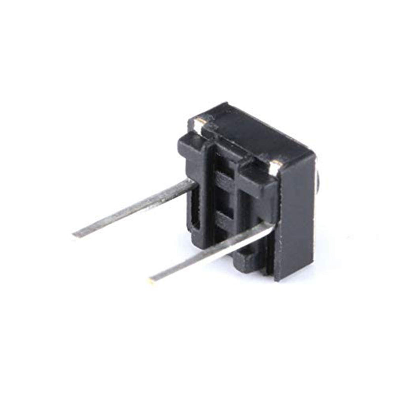 Youmile 100PACK Tact Button Switch 2 Pin DIP 6x6x5mm PCB Momentary Tactile Tact Push Button Switch 2pin DIP 6 x 6 x 5 mm