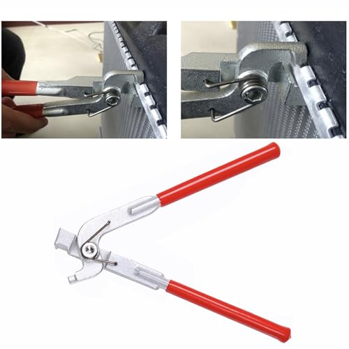 Radiator Repair Tool, Radiator Pliers Set, Alloy Radiator Clamp Pliers, Radiator Tab Lifter Plier and Tab Closing Plier for Condenser, Evaporator Maintenance