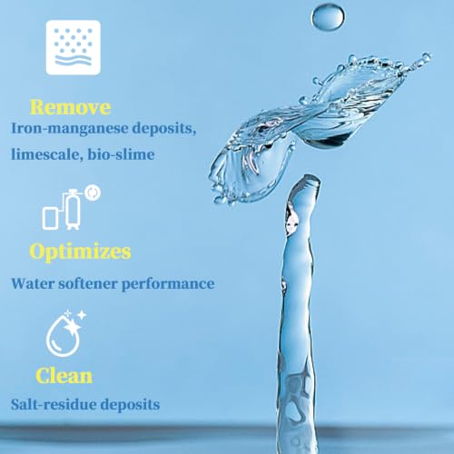 Water Softener Cleaner Solution 4OZ Liquid Water Softener Cleaner