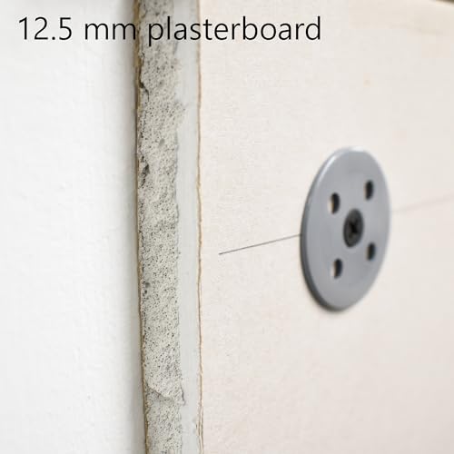 Plasterboard/Insulation Fixing Washers, 35mm Nylon, Non Rust - 500PCS Designed and Made in the UK 500