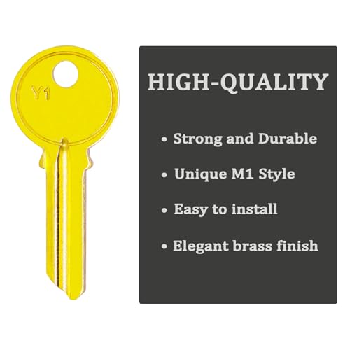 Blank Key Blanks, Pack of 50 Uncut 5AY1(Y1) Blank Keys Pack of 50 Y1