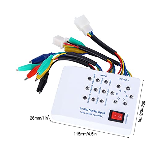 Brushless Motor Tester, Electro Car E Bike Brushless Motor Controller Tester Scooter Brushless Car Motor Controller Tester for Testing Motor Coils