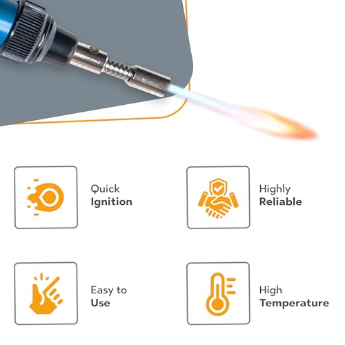 LavaTap Lead Welding Kit - Fine Nozzle MAPP/Propane Gas Torch