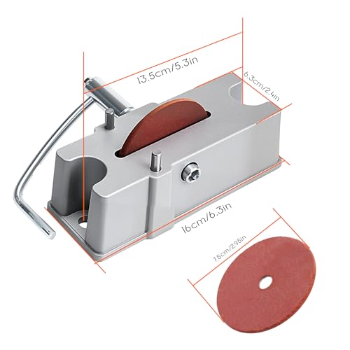 66785 & 66786 Manual Piston Ring Filer Tool - Adjustable Grinder & Cutting Wheel for Ring Clearance Adjustment, Includes 120 Grit Carbide Grinding Wheels - Replaces Parts