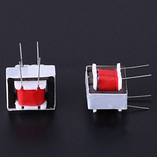10pcs 600:600 Ohm 1:1 EI14 Isolating Transformer Audio Transformers | Impedance adjustment for amplifier, EMI reduction, radio communication component, high efficiency