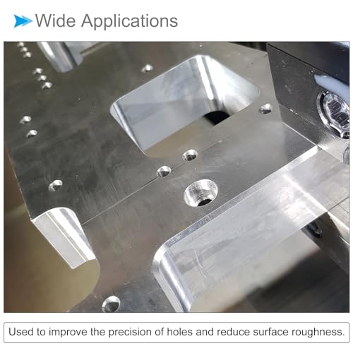 Chuck Machine Reamer H7 6mm Cutting Diameter 200mm Length High Speed Steel Milling Tool - (Applications: for Stainless Steel, Aluminum, Plastic) | High-speed steel milling tool, for stainless steel, aluminum, and plastic