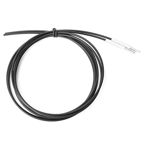 Garosa PT-310 Sensors Probe versus Fibre Optic Sensor M3 Thread Size 1 Metre Cable Length Sensor Probes Metal Head Probe Cable Rated Resistance Thermistor Temperature Sensor