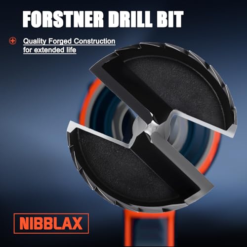 5" Forstner Bit Wood 5 Inch Dia. Drill Bit Woodworking 5"
