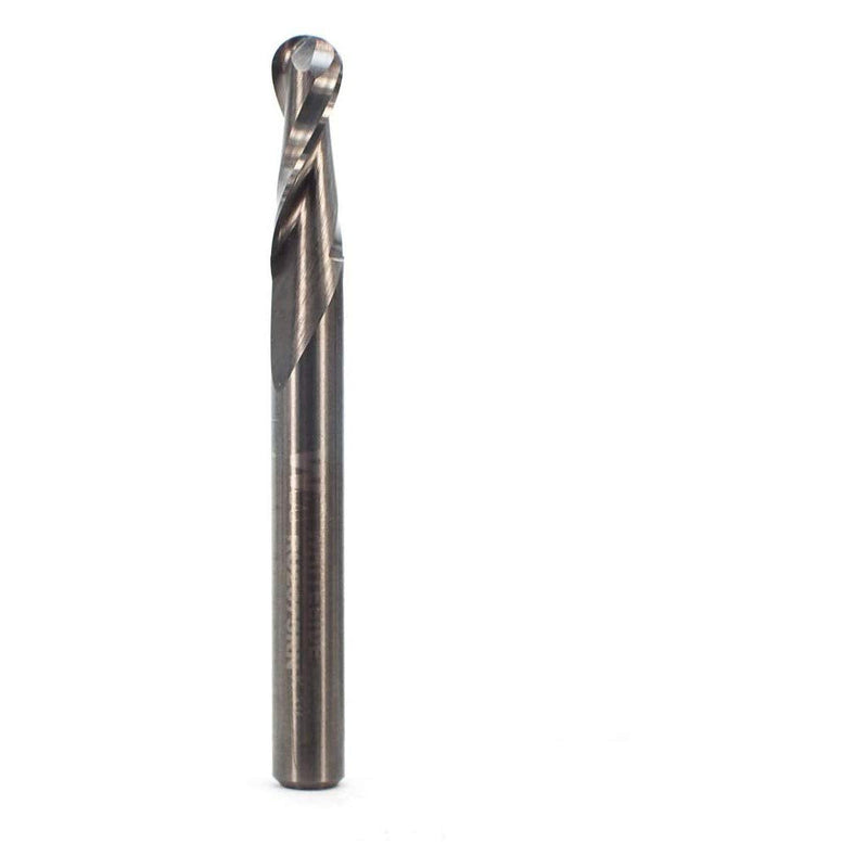 Whiteside RU2075RN Spiral Upcut Ball Nose Router Bit: 1/8 Inch Radius, 1/4 Inch Cutting Diameter, 1/4 Inch Shank, 3/4 Inch Cutting Length