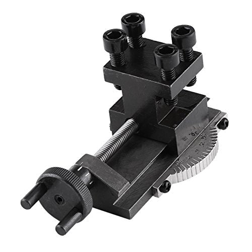Mini Lathe Tool Holder lathe Cross Slide Unimat 3 Accessories Rotating Angle Tool Post Power Tools for SIEG C0 Mini Lathe