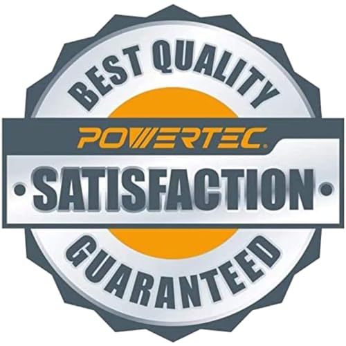 POWERTEC Bench and Pedestal Grinding Wheels, 6 Inch x 3/4 Inch, 1/2 Arbor, 150 & 36 Grit, Aluminum Oxide Bench Grinder Wheel for Bench Grinder, 2PK
