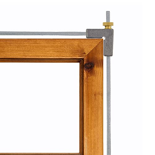 DCT Picture Photo Framing Miter Joint Clamp – Rods, Couplers, Thumb Nuts, and Corners – Woodworking Frame, Box, Cabinet
