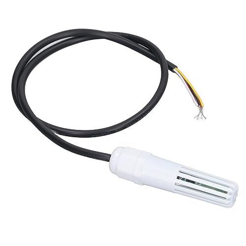 Temperature Humidity Sensor, 49 cm Connection Cable, Modbus RTU Temperature Sensor for Environmental Monitoring