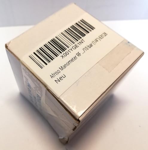 Afriso Pressure gauge RF 50 - 0/10 bar (1/4 inch) 63128 Single