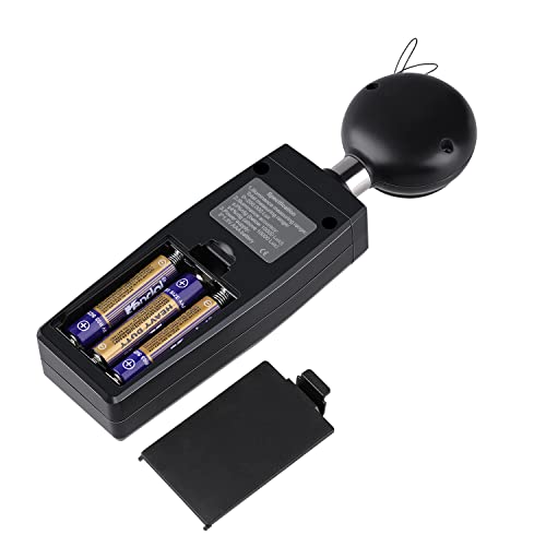 Light Meter, Handheld Lux Meter for Photography Grow Plants Led, Digital Photometer Illuminance Meter Range up to 200,000 Lux, Photo Illuminance Sensor with MAX/MIN Data Hold