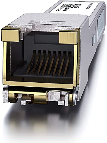 10Gtek 100Base-T/1000Base-T/2.5GBase-T/SFP SGMII RJ-45 Auto-Negotiation SFP Transceiver, Industrial Grade, Compatible with Ubiquiti UniFi, Fortinet, Netgear, TP-Link and Other Open Switches 100M/ 1G/ 2.5GBase-T(-40~+85℃)