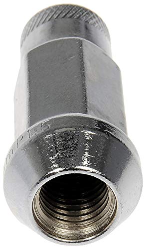 Dorman 713-385 Chrome Open End Knurled Wheel Nuts