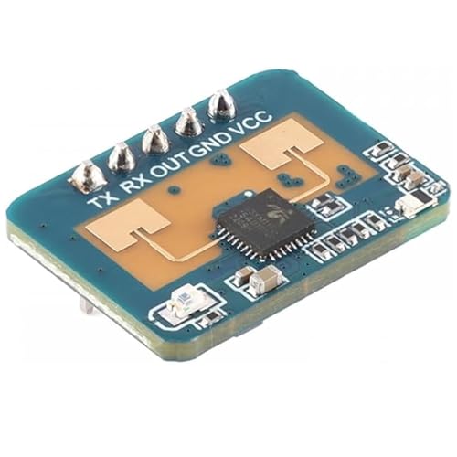 1 x human micro motion detection millimetre wave sensor LD2410C | and 24 GHz frequency radar principle frequency modulation continuous wave (FMCW) waveform radar sensor module