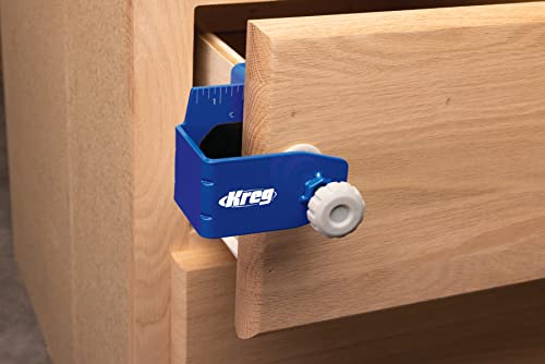 Kreg Drawer Front Mounting Installation Tool, KCS-DFMT-PRO, Includes Shims