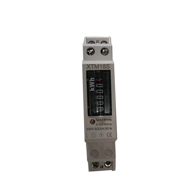 JVJ 5(32) A electricity meter alternating current meter 1 Phsig one phase phase 230V wattmeter kWh meter DIN rail A DIN rail