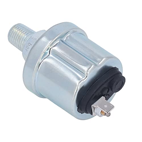 Oil Pressure Sensor, 1/4 Npt 0 to 10 Bar Replacement of Oil Pressure Sensor (Single Head with Glossy Surface)