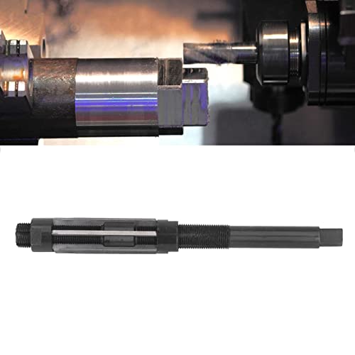 Jeanoko Reaming Tool, Conduit Reamer Reamers Cylindrical Ream Hole 1 11/32 to 1 1/2in Straight Adjustable Hand Reamer Tool for Drilling Machines Reamer Set