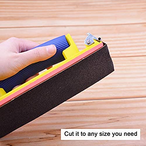 9 x 11 Inch Sand Paper, 120/240/320/400/600/800/1000/1500/2000Cw Grit Silicon Carbide Waterproof Abrasive Paper Electro Coated Sheets for Wood Furniture Finishing, Metal Sanding ect（45 Pcs