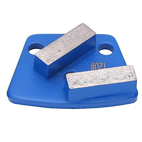 Ejoyous 3PCS Diamond Grinding Shoes Blocks, Trapezoid Grinding Shoes, Floor Grinder Disc High Hardness Metal Polishing Pads for Concrete Grinders Industrial Daily Use 120#