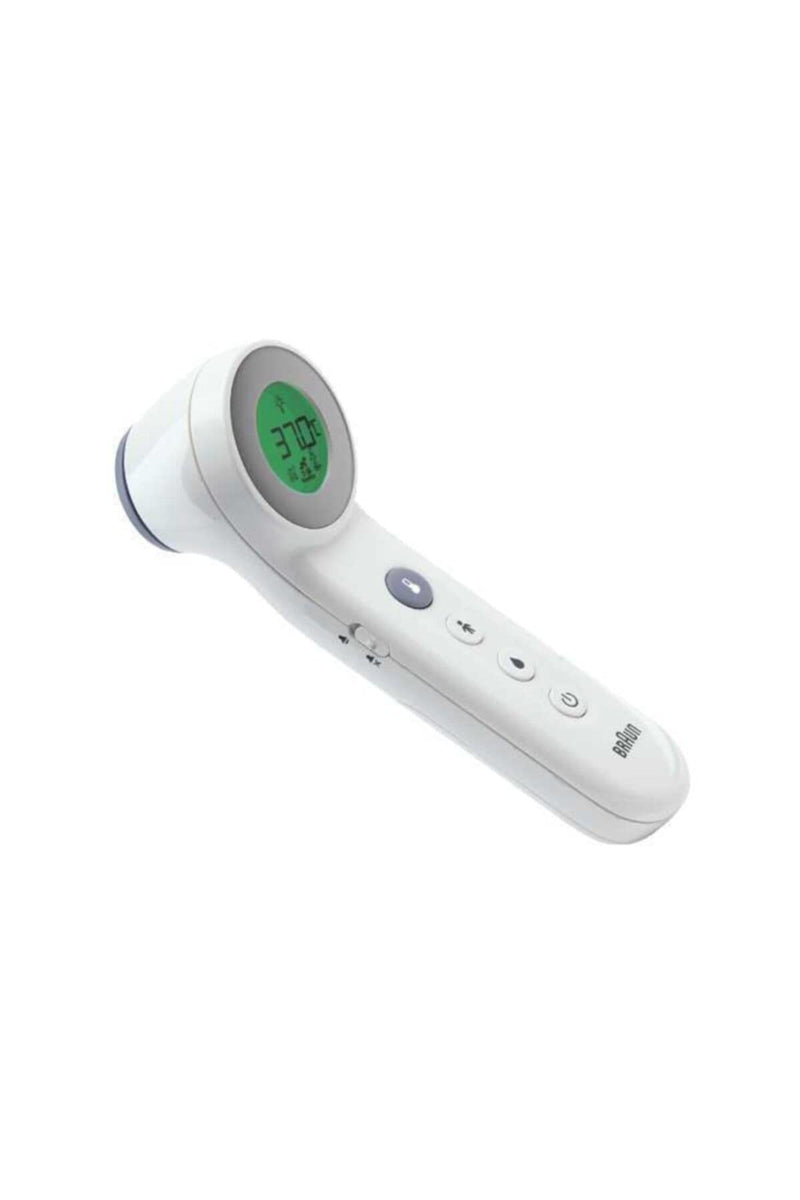 Braun Sensian 7 Non-contact Forehead Thermometer | Age Precision Technology | 3-in1 | Digital Display with Colour Coded | Baby & Child Friendly | Brand #1 at Doctors(1) | BNT400