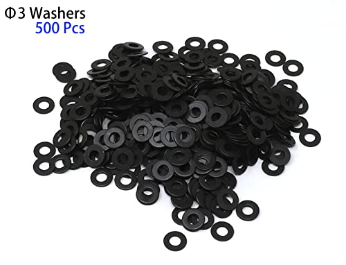 iexcell 1500 Pcs M3 x 6/8/10/12/14/16/20/25/30/35/40/45/50 Alloy Steel 10.9 Grade Hex Socket Button Head Cap Screws Bolts Nuts Washers Assortment Kit, Black Oxide Finish M3 x 6/8/10/12/14/16/20/25/30/35/40/45/50mm