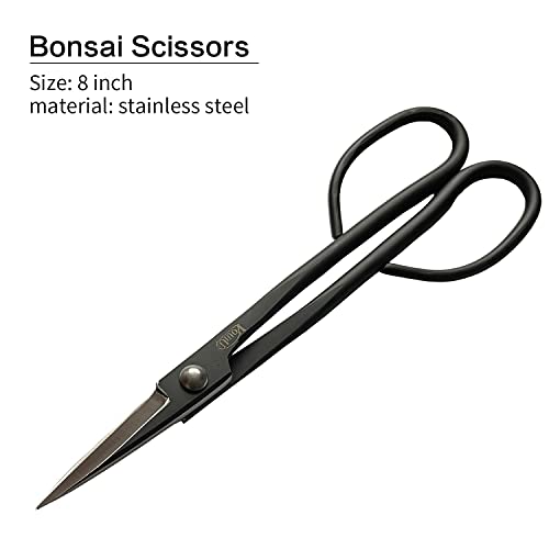 VOUIU 5-Piece Bonsai Tool Set,Knob Cutter,Concave Cutter,Wire Cutter,Jin Pliers,Bonsai Scissors