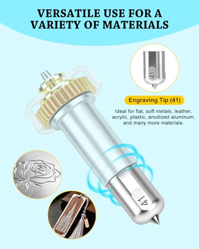UCEC Engraving Tip with Drive Housing for Cricut Maker 4/Maker 3/Maker Drive Housing + Engraving Tip (41)