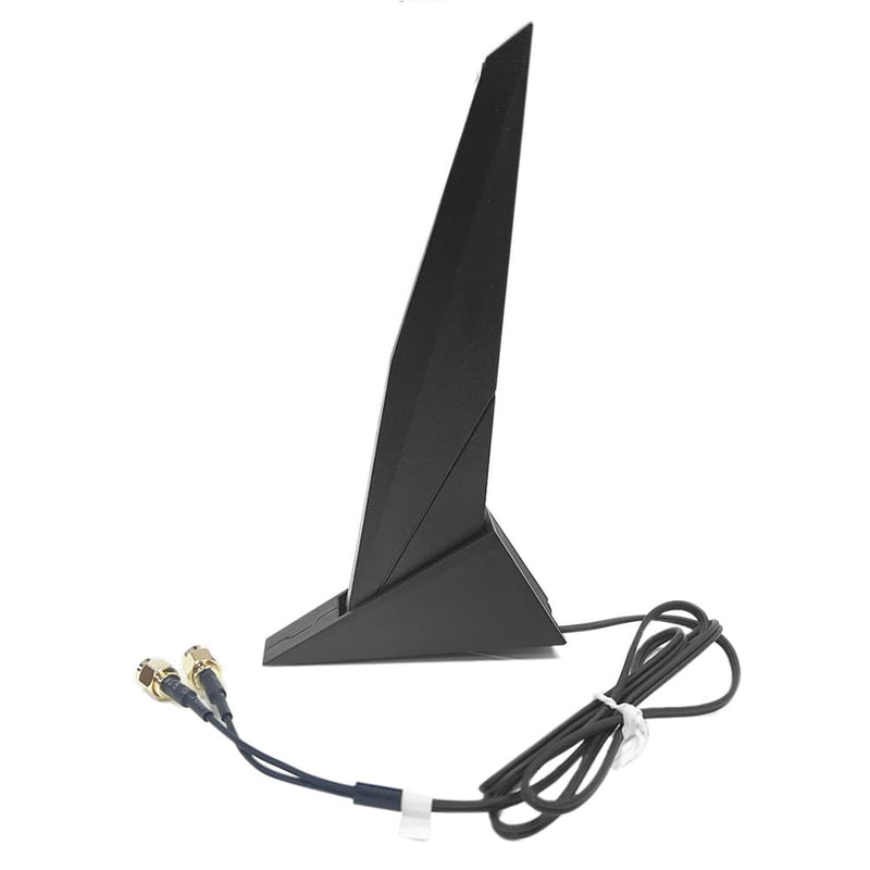 SAMXI SMA WiFi 2T2R Dual Band Wi-Fi Moving Antenna 2.4G/5G Wi-Fi 6e for ASUS Rog Strix Z270 Z370 X370 Z390 Z490 X570 Z170 X299 /Gaming B550-PLUS B650-PLUS B760-PLUS PC Desktop Computer