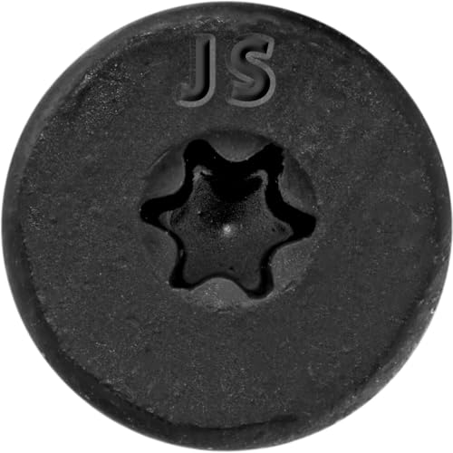 Jake Sales 15x4 Black Wafer Head Structural Lag Screws. Used for Log Construction, Timber Framing, Laminated Beams and Pole Barns Among Other Uses. T-30 Torx/Star Drive (50 Count Box - 50 Screws) 4" 50 COUNT